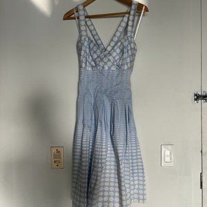 Cross Back Calvin Klein Dress